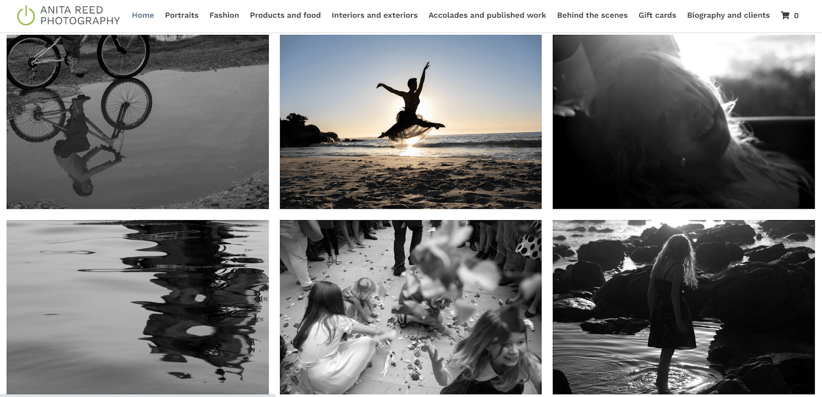Anita Photography website portfolio Anita Photography website portfolio